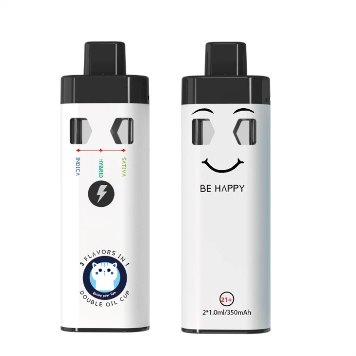 Jednokratna olovka za vaping s 2 posude za ulje