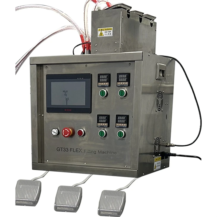 High Precision GT33 Automatic CBD/THC/HHC Diamond Sause Thick Oil Filling Machine Multi-Flavor 1ml 2ml 5ml Disposable Vape Filling Machine