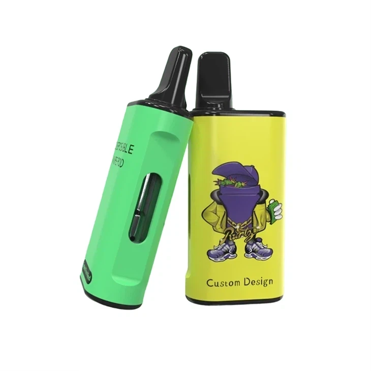 Novi uređaj s predgrijavanjem 2G / 3G CBD jednokratne mod kutije s podesivim naponom Vape uređaj